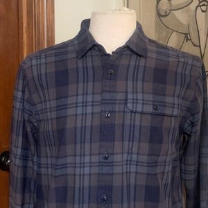 PATAGONIA FJIORD LIGHTWEIGHT FLANNEL PLAID SHIRT